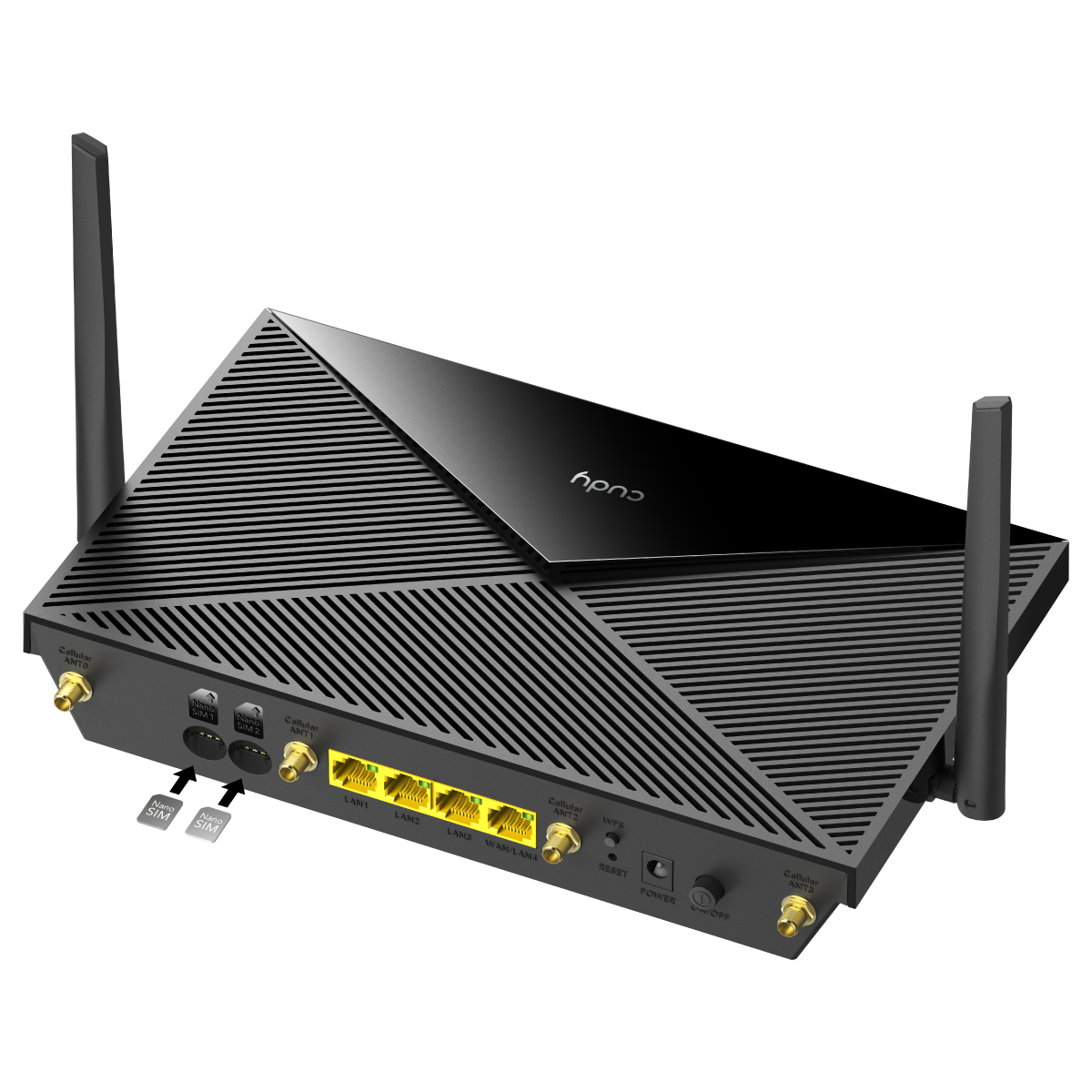 Cudy P5 - AX3000 Wi-Fi 6 5G Router view 3