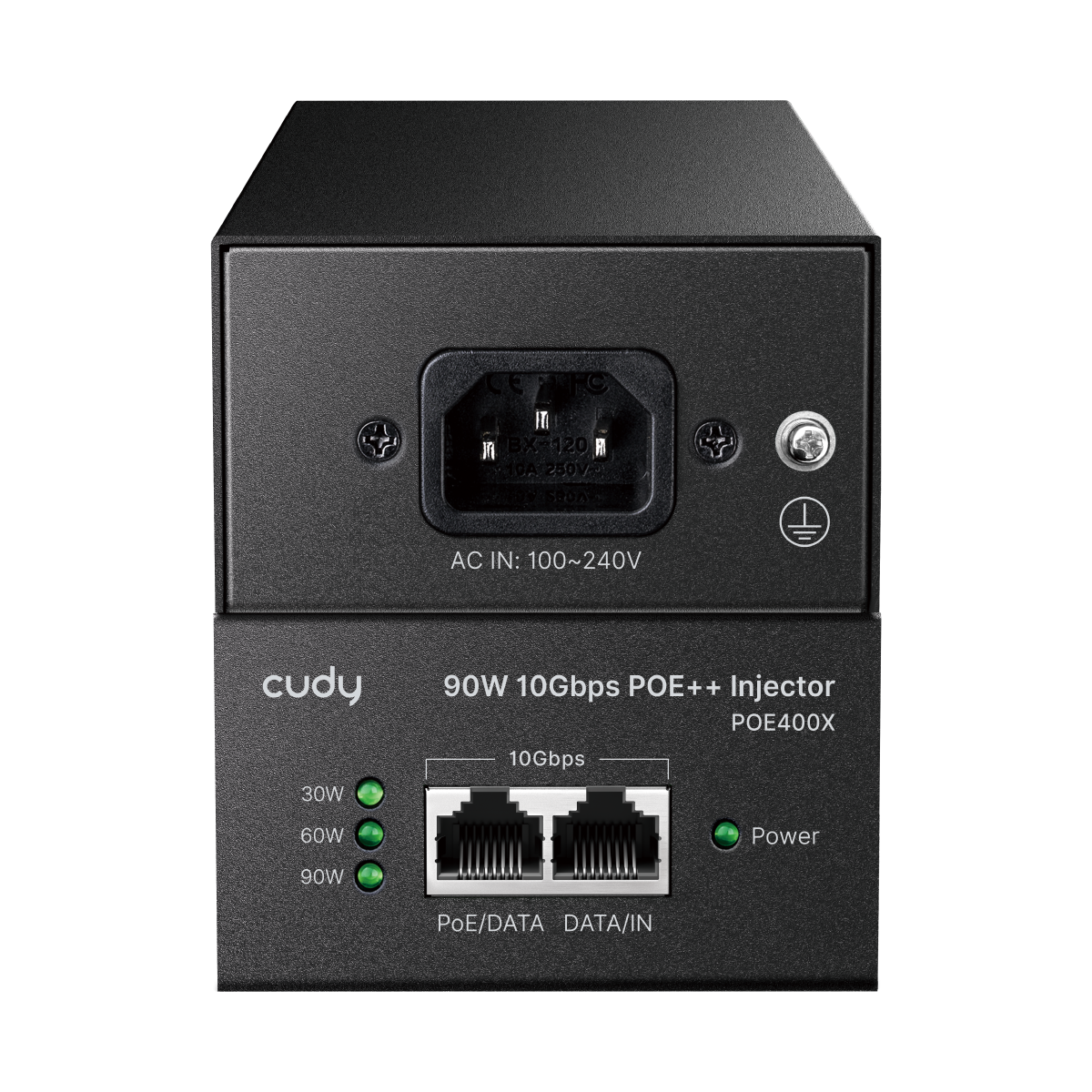 Cudy POE400X - 90W 10G PoE+/PoE Injector view 2