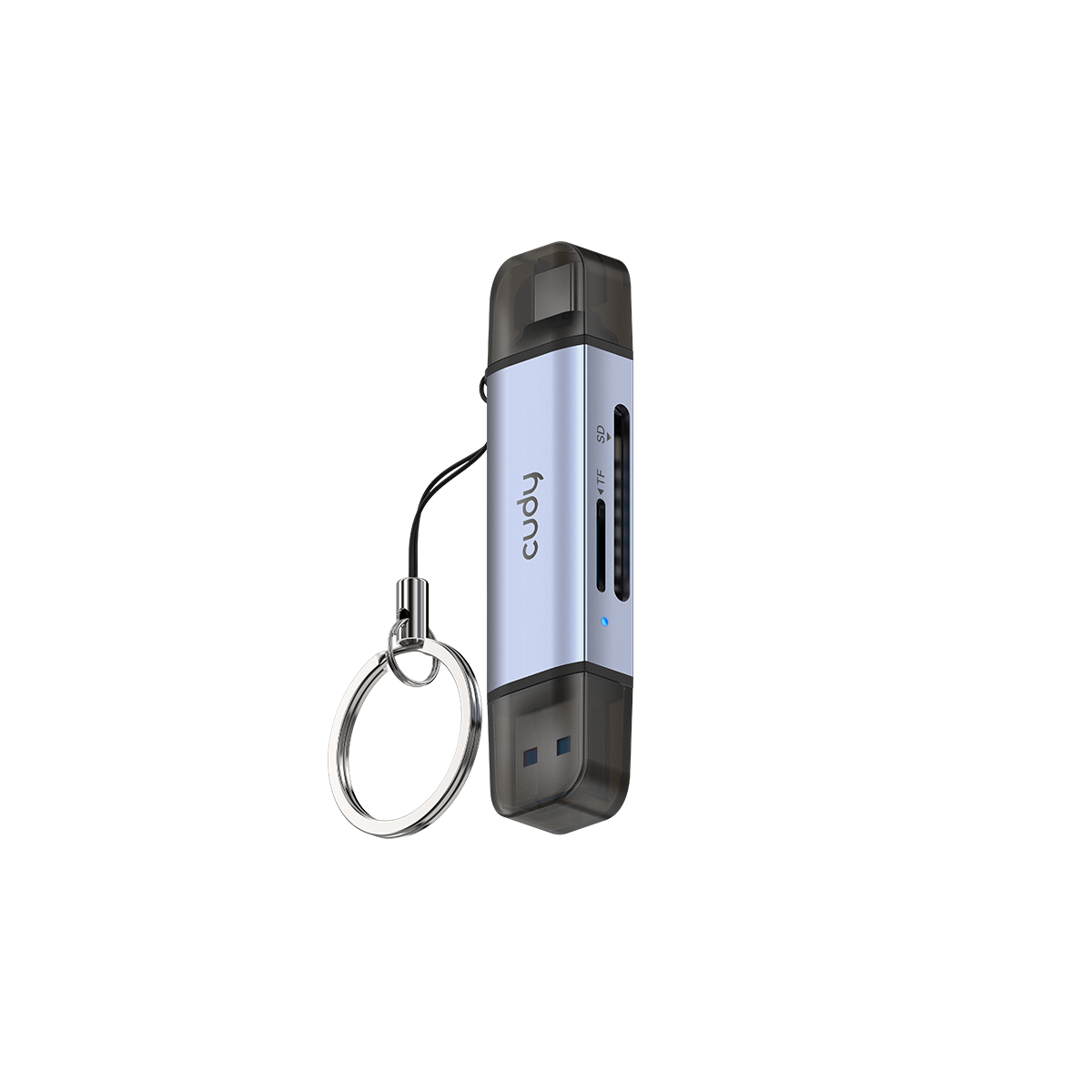 Cudy UH200 - 2-IN-1 Dual USB 3.0 SD/TF Card Reader view 2