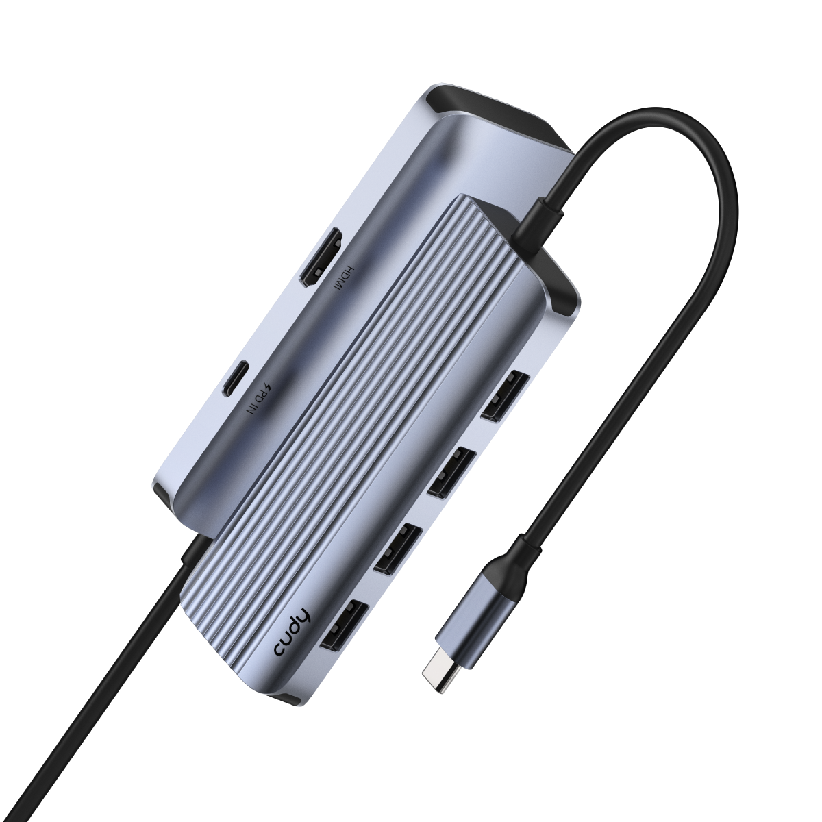 Cudy UH500 - 6-IN-1 USB-C Hub with 4K HDMI view 2