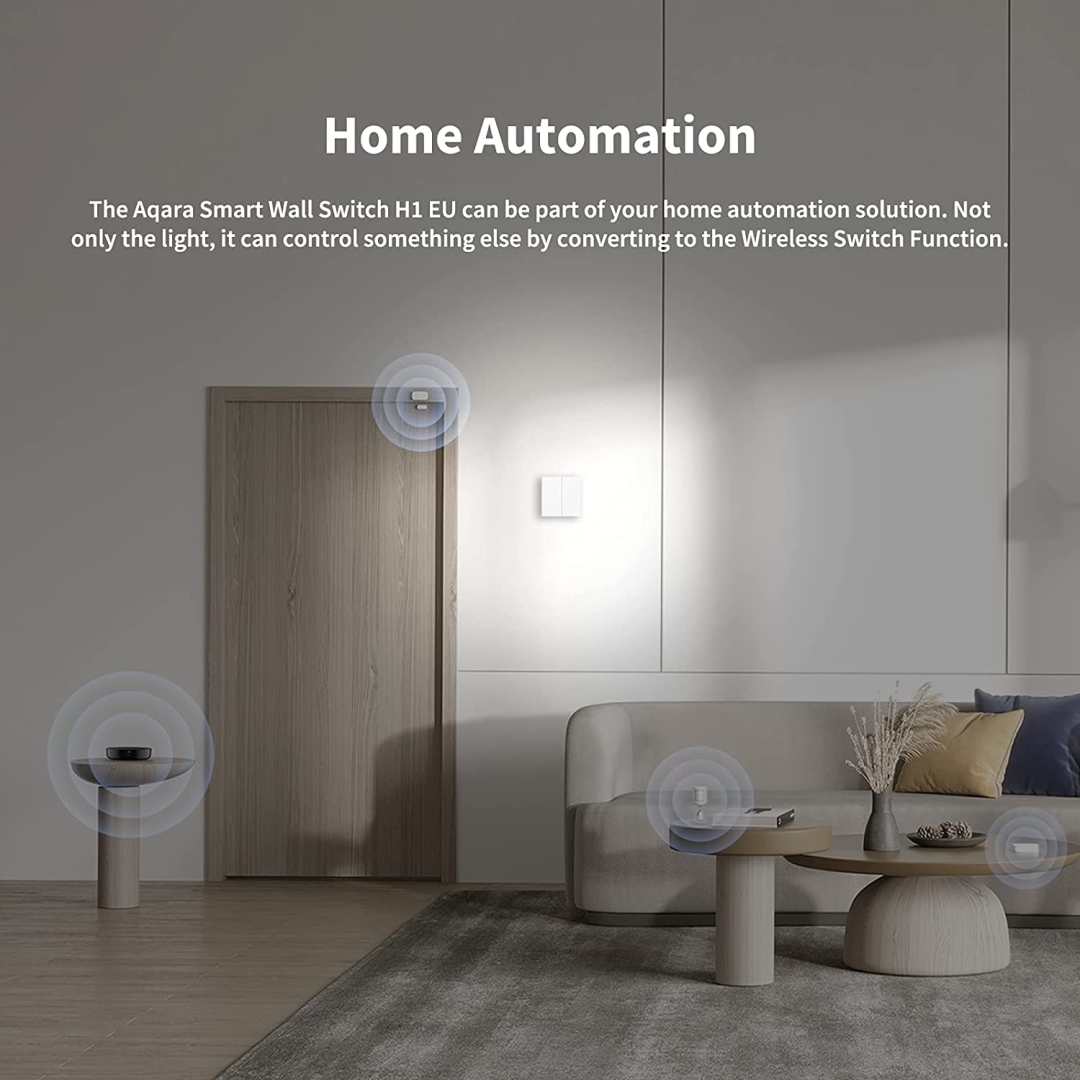 WS-EUK03 - AQARA Smart Wall Switch (With Neutral, Single Rocker) view 5