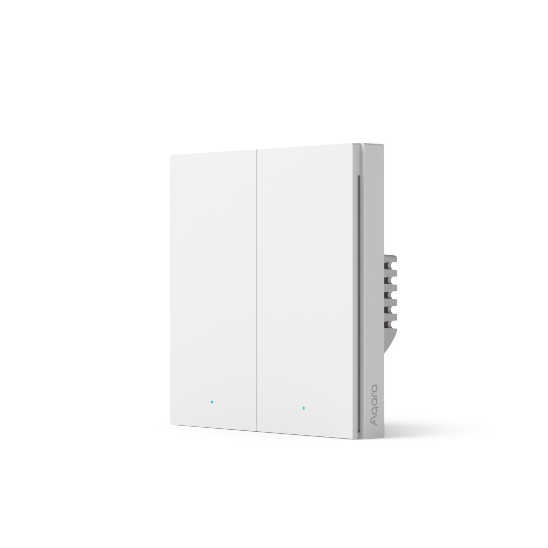 WS-EUK02 - AQARA Smart Wall Switch (No Neutral, Double Rocker) view 4